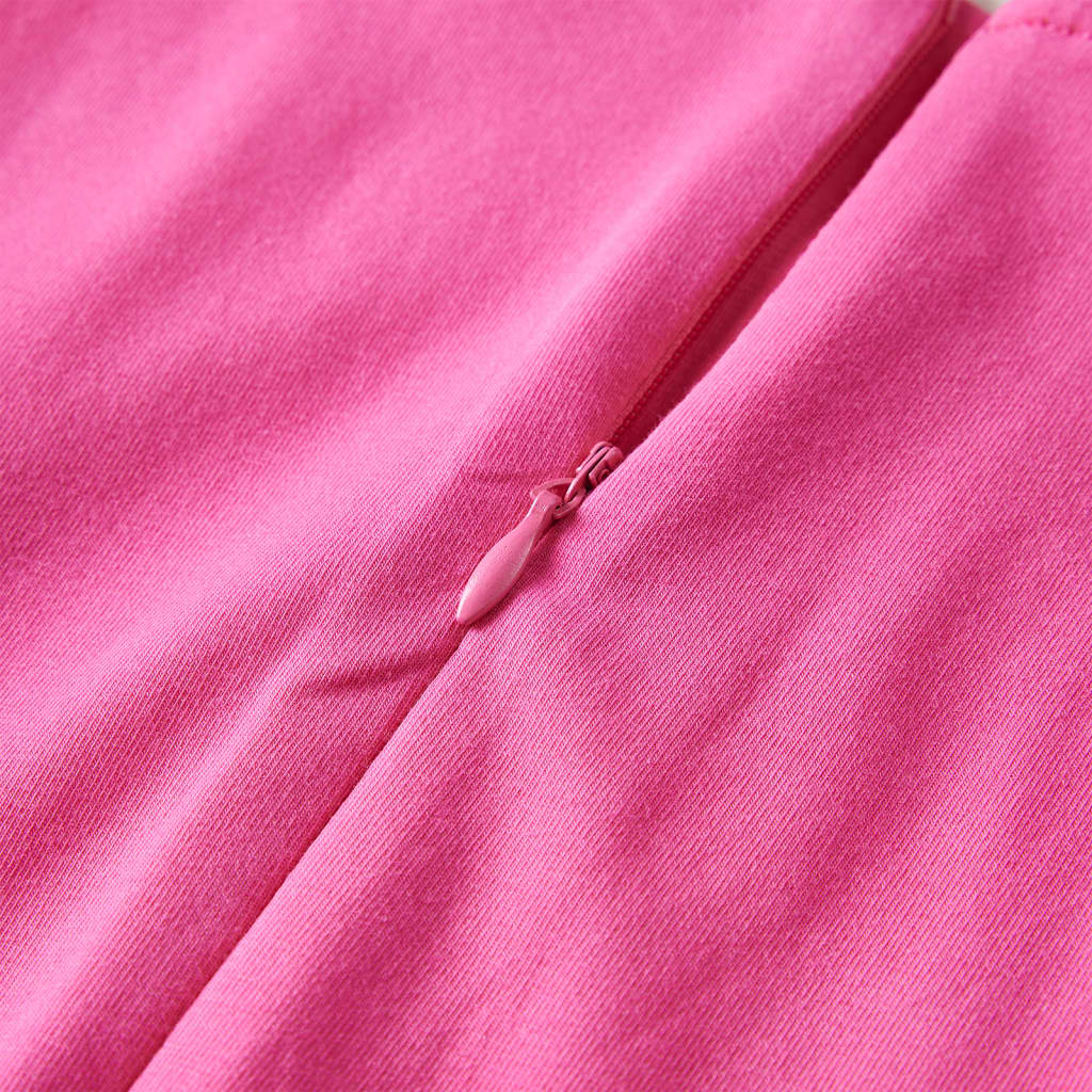 Otroška obleka živo roza 92