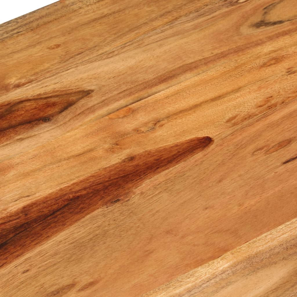 vidaXL Klubska mizica 84x49x40 cm trden akacijev les