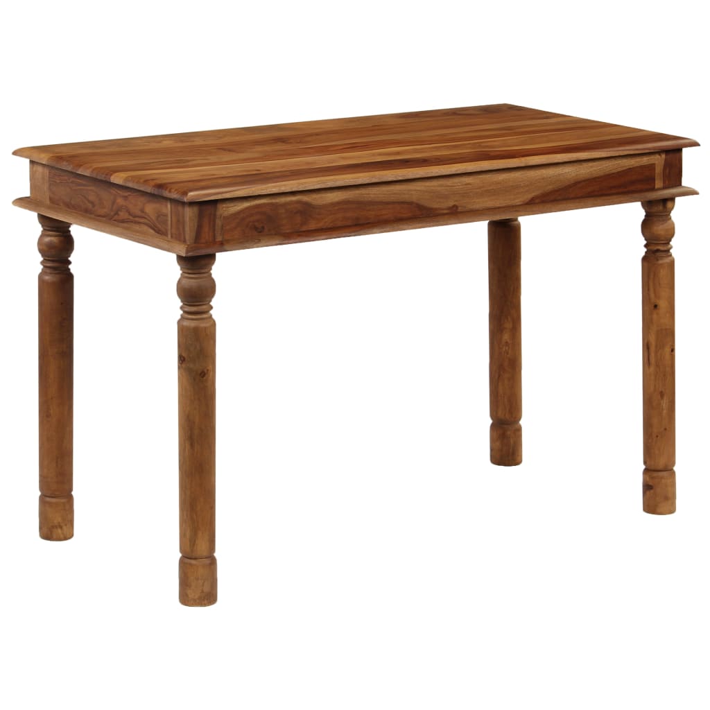 vidaXL Jedilna miza iz trdnega palisandra 120x60x77 cm