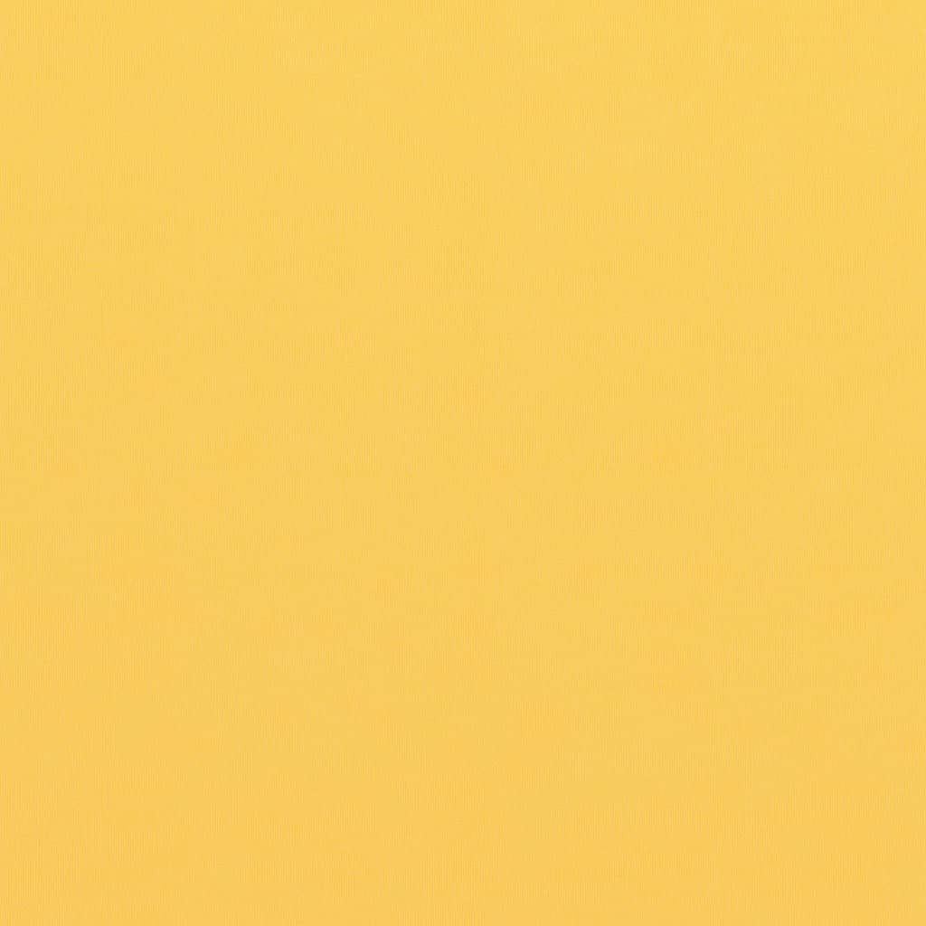 vidaXL Balkonsko platno rumeno 75x300 cm oksford blago