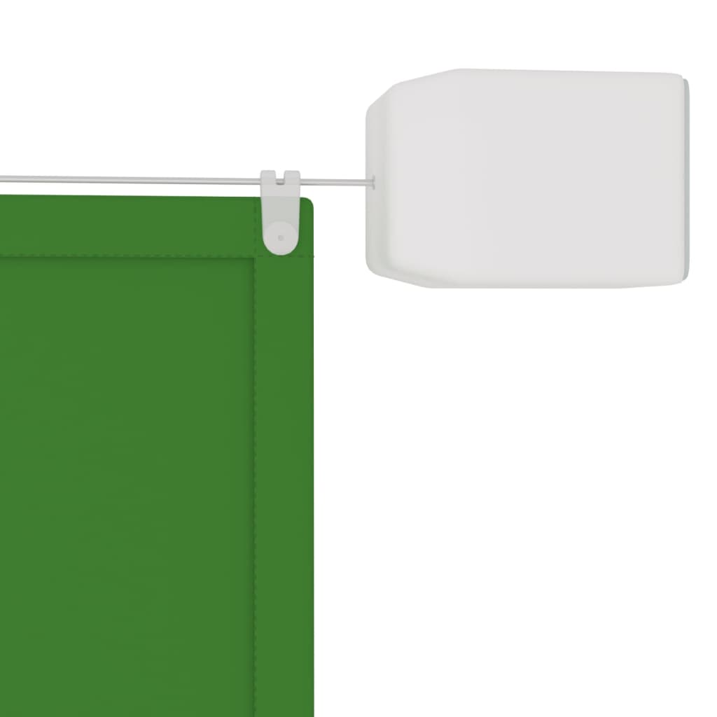 vidaXL Vertikalna markiza svetlo zelena 60x270 cm tkanina oxford