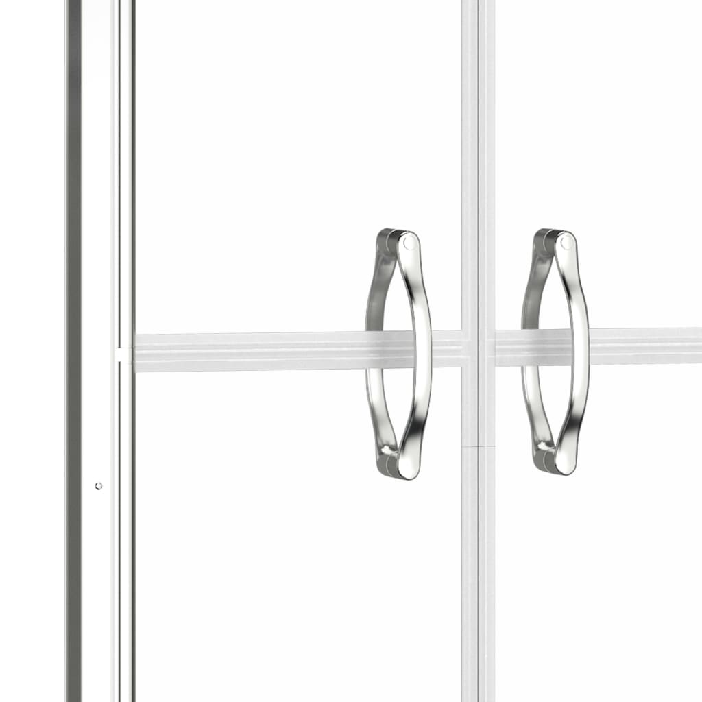 vidaXL Vrata za tuš prozorna ESG 96x190 cm
