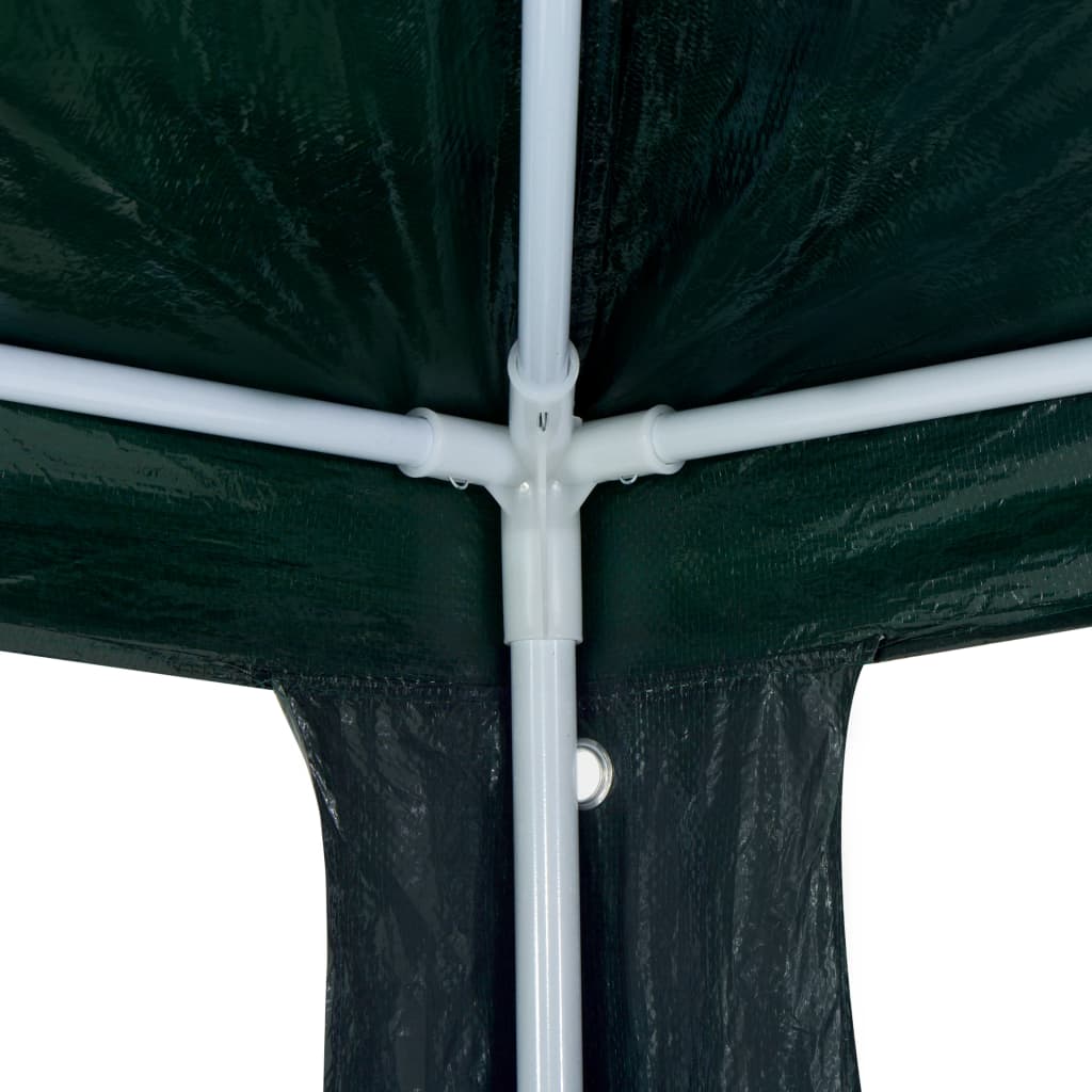 vidaXL Vrtni šotor 3x6 m PE zelene barve