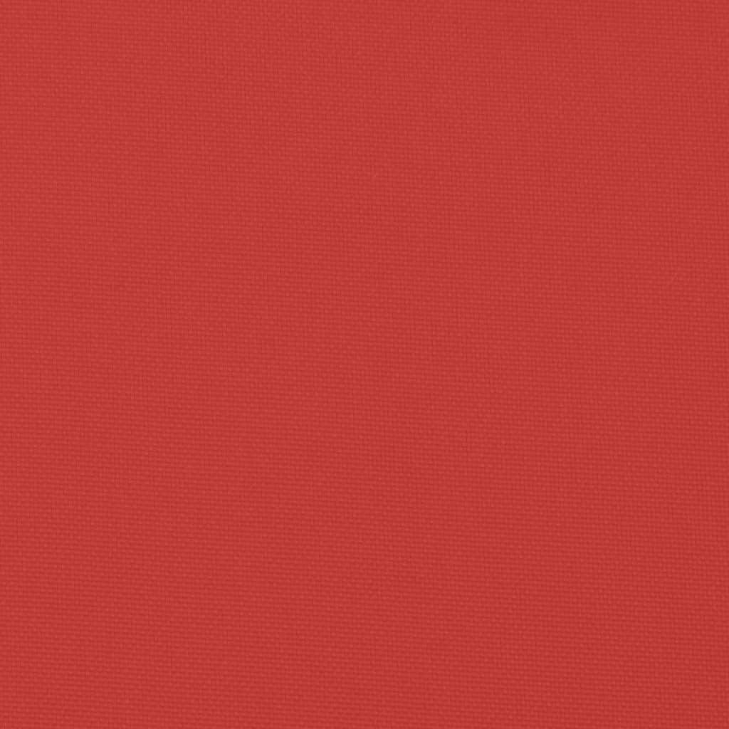 vidaXL Blazina za vrtno klop rdeča 110x50x7 cm oxford tkanina
