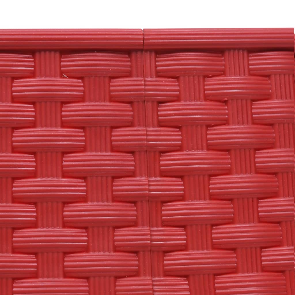 vidaXL Podloga za novoletno jelko rdeča Ø54x19,5 cm