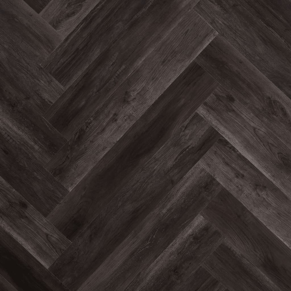 WallArt Stenske plošče videz lesa 30 kosov GL-WA33 hrast ogljeno črne