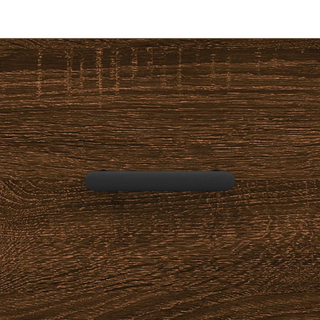 vidaXL Nočna omarica rjavi hrast 40x35x47,5 cm inženirski les