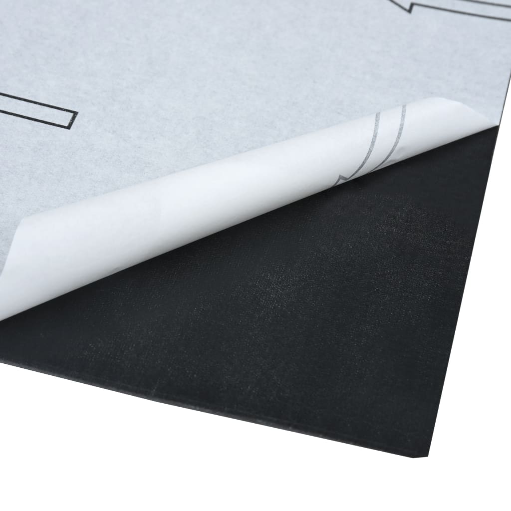 vidaXL Samolepilne talne plošče 20 kosov PVC 1,86 m² črn marmor