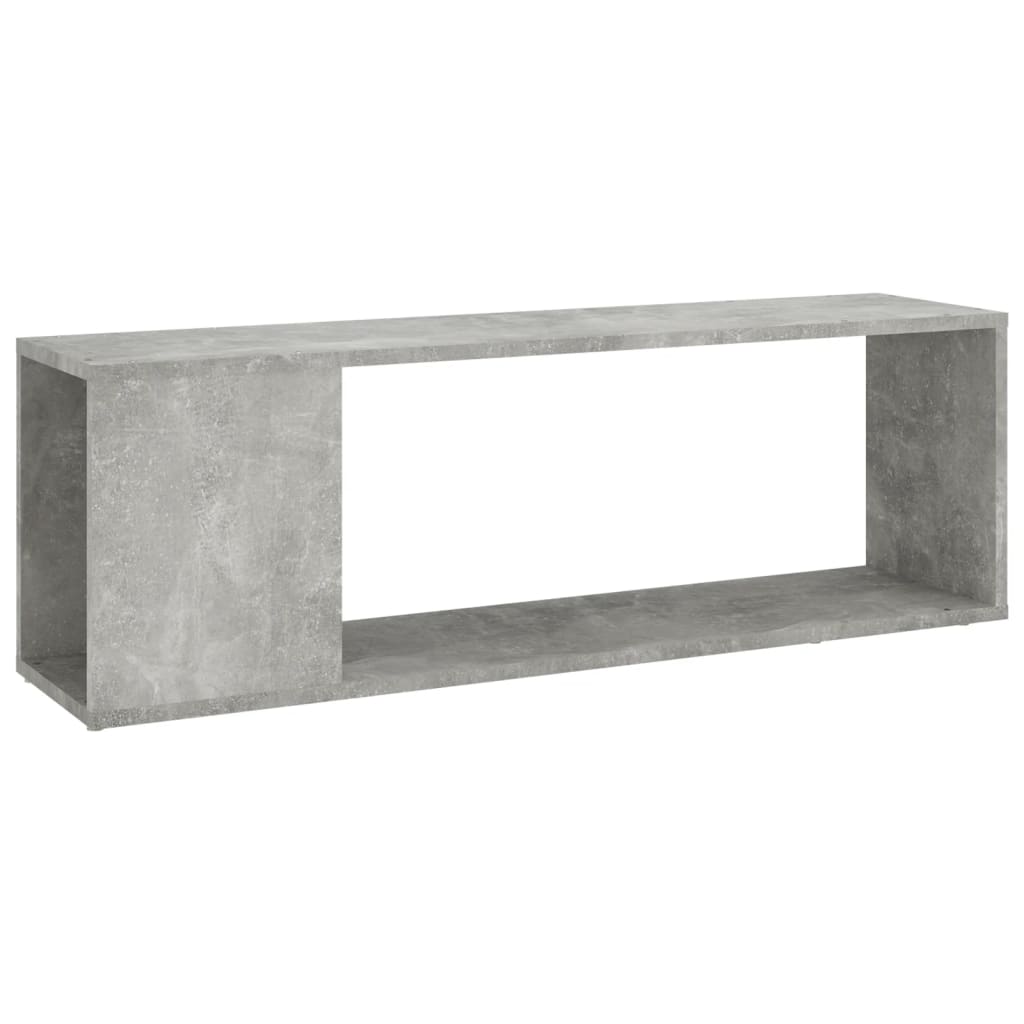 vidaXL TV omarica betonsko siva 100x24x32 cm iverna plošča