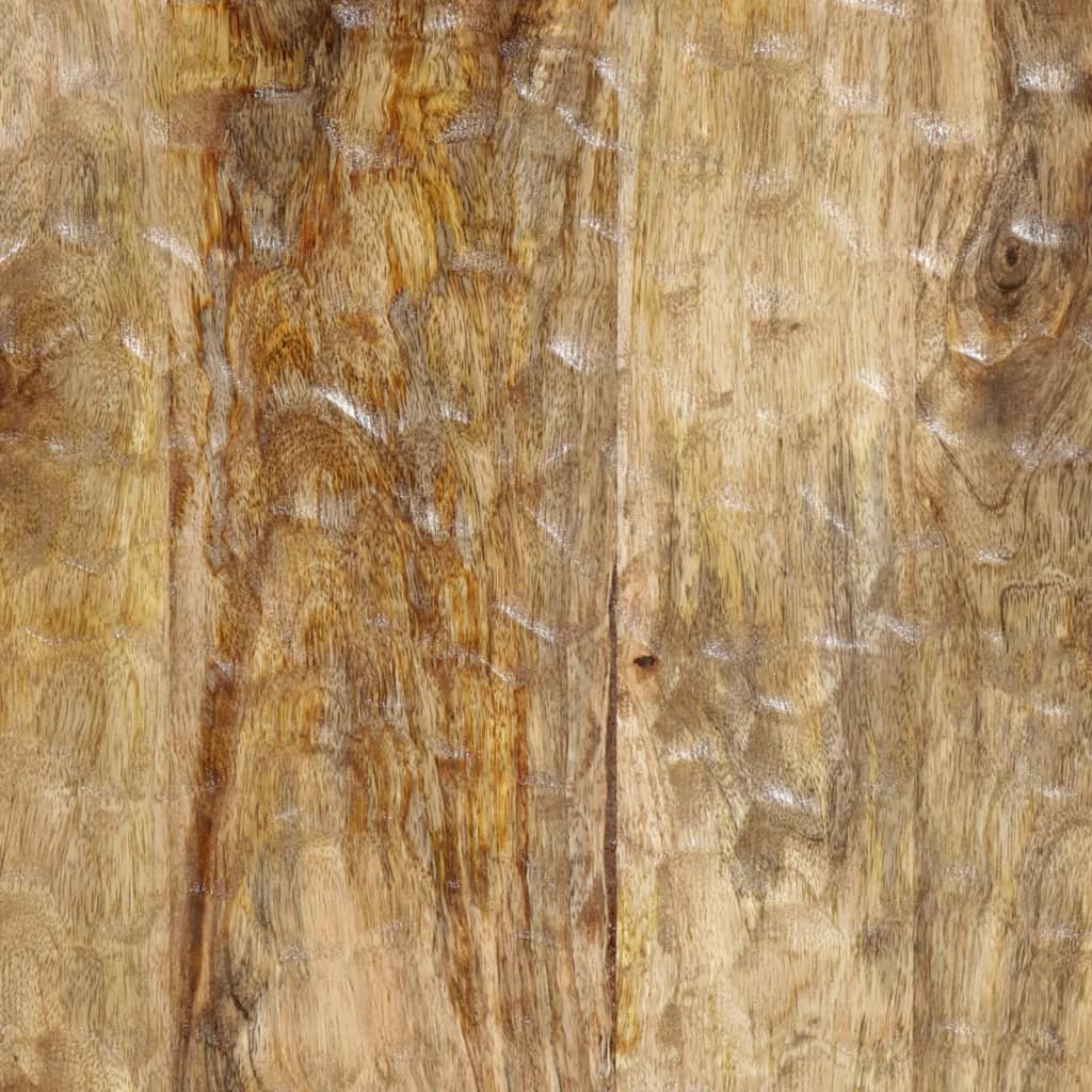 vidaXL Stenska kopalniška omarica 38x33x48 cm trden mangov les