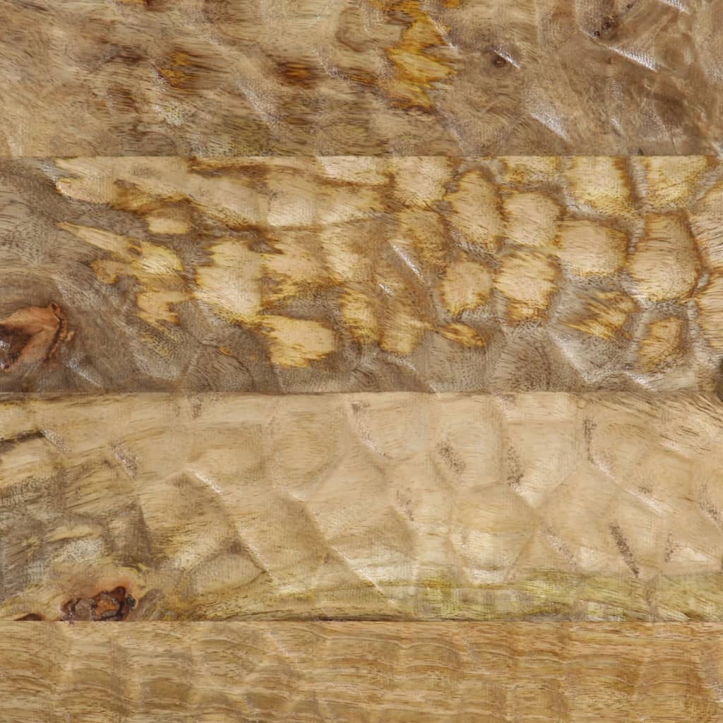 vidaXL Visoka omarica 40x33x110 cm trden mangov les