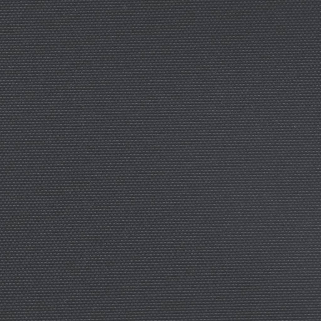 vidaXL Zložljiva stranska tenda črna 180x1200 cm