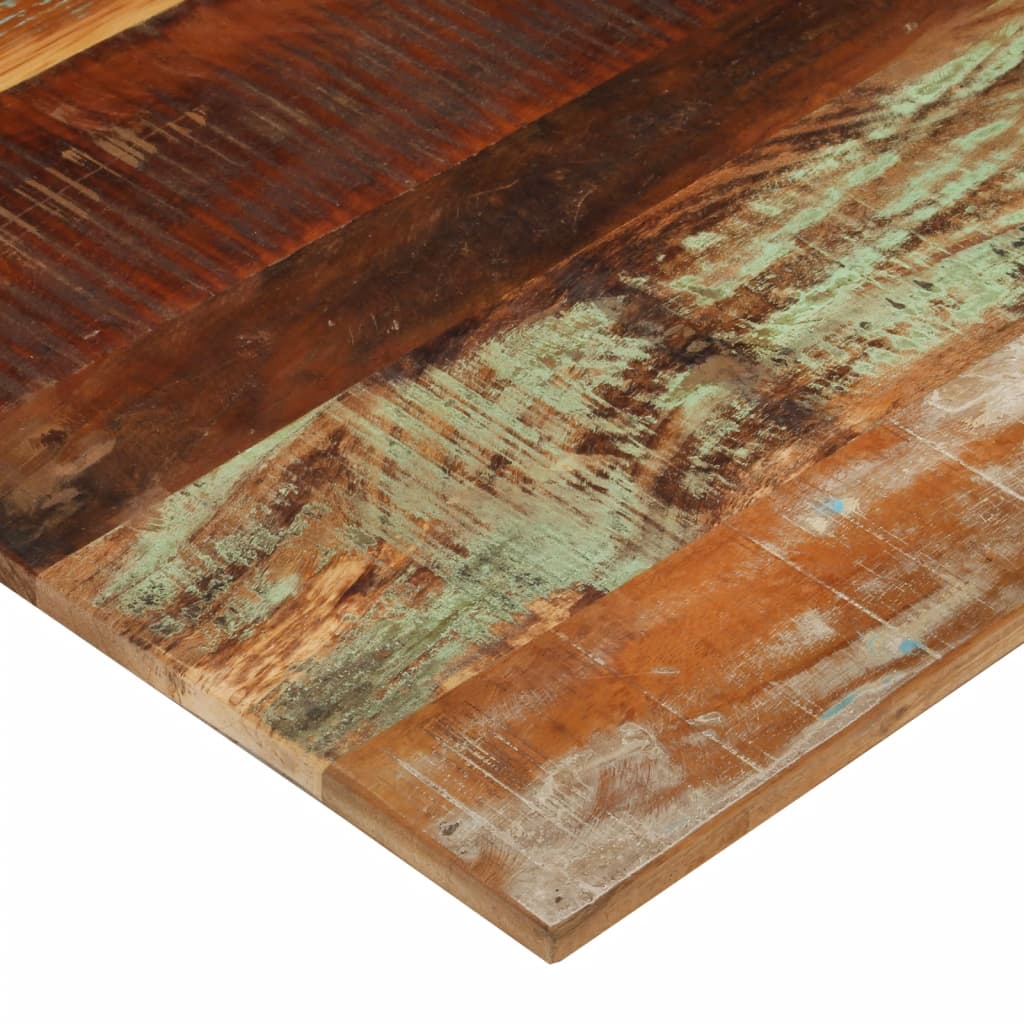 vidaXL Pravokotna mizna plošča 70x80 cm 15-16 mm trden predelan les