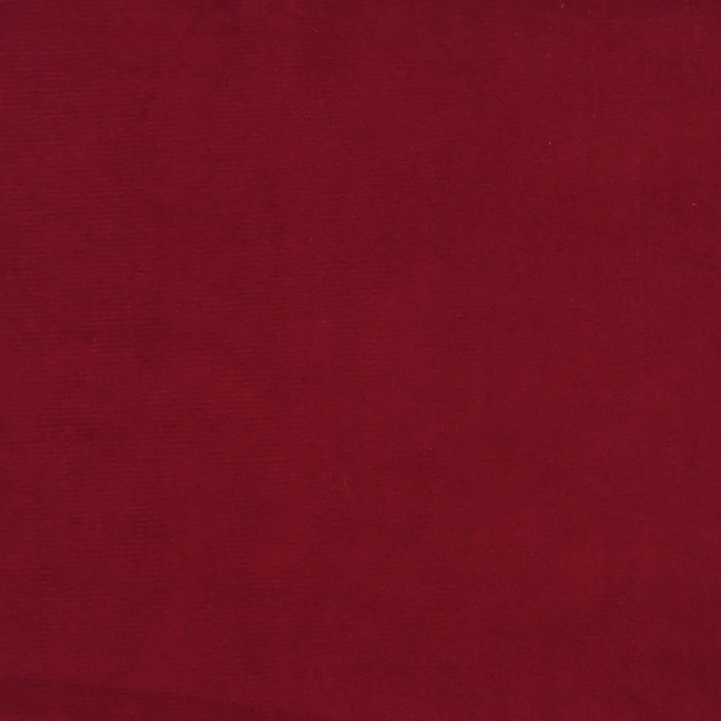 vidaXL Stenski paneli 12 kosov vinsko rdeči 60x30 cm žamet 2,16 m²