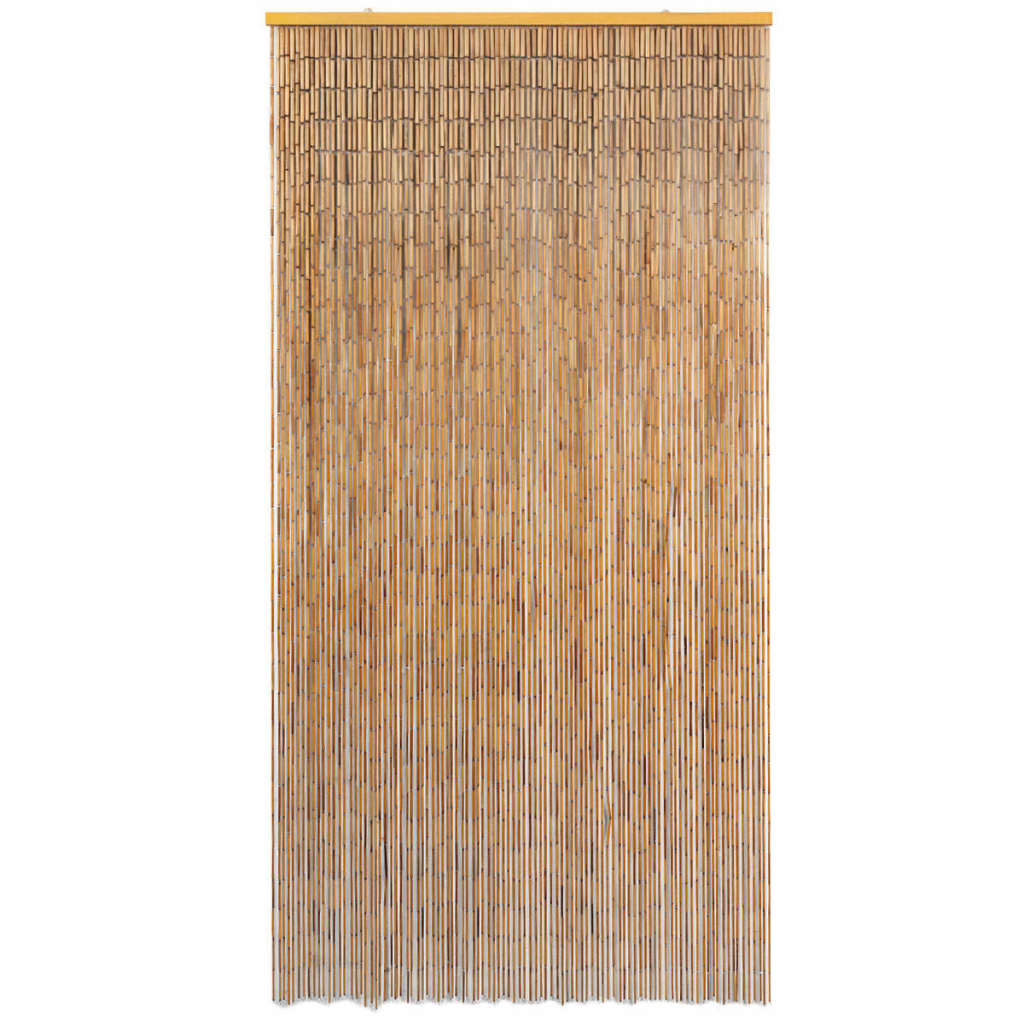 vidaXL Komarnik za vrata iz bambusa 100x200 cm