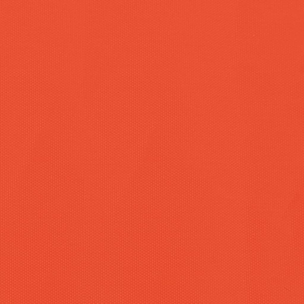 vidaXL Kolesarska prikolica oranžna oxford tkanina in železo