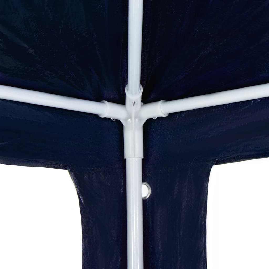 vidaXL Vrtni šotor 3x6 m PE modre barve