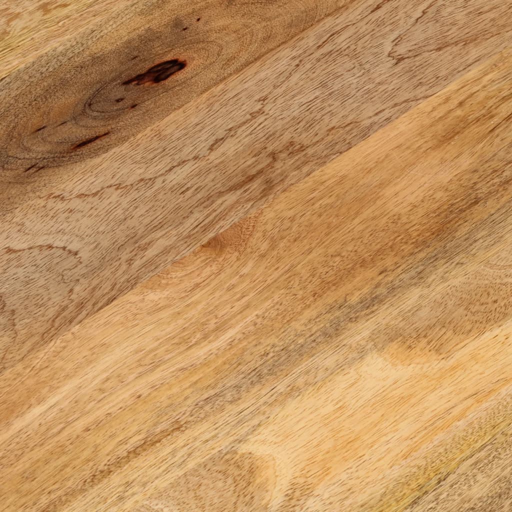 vidaXL Mizna plošča 80x40x3,8 cm ovalna trden mangov les
