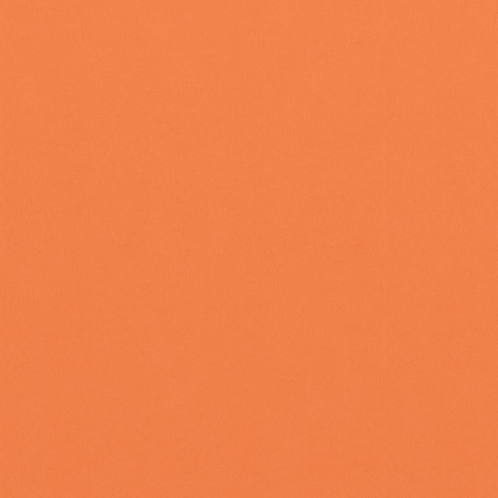 vidaXL Balkonsko platno oranžno 75x600 cm oksford blago