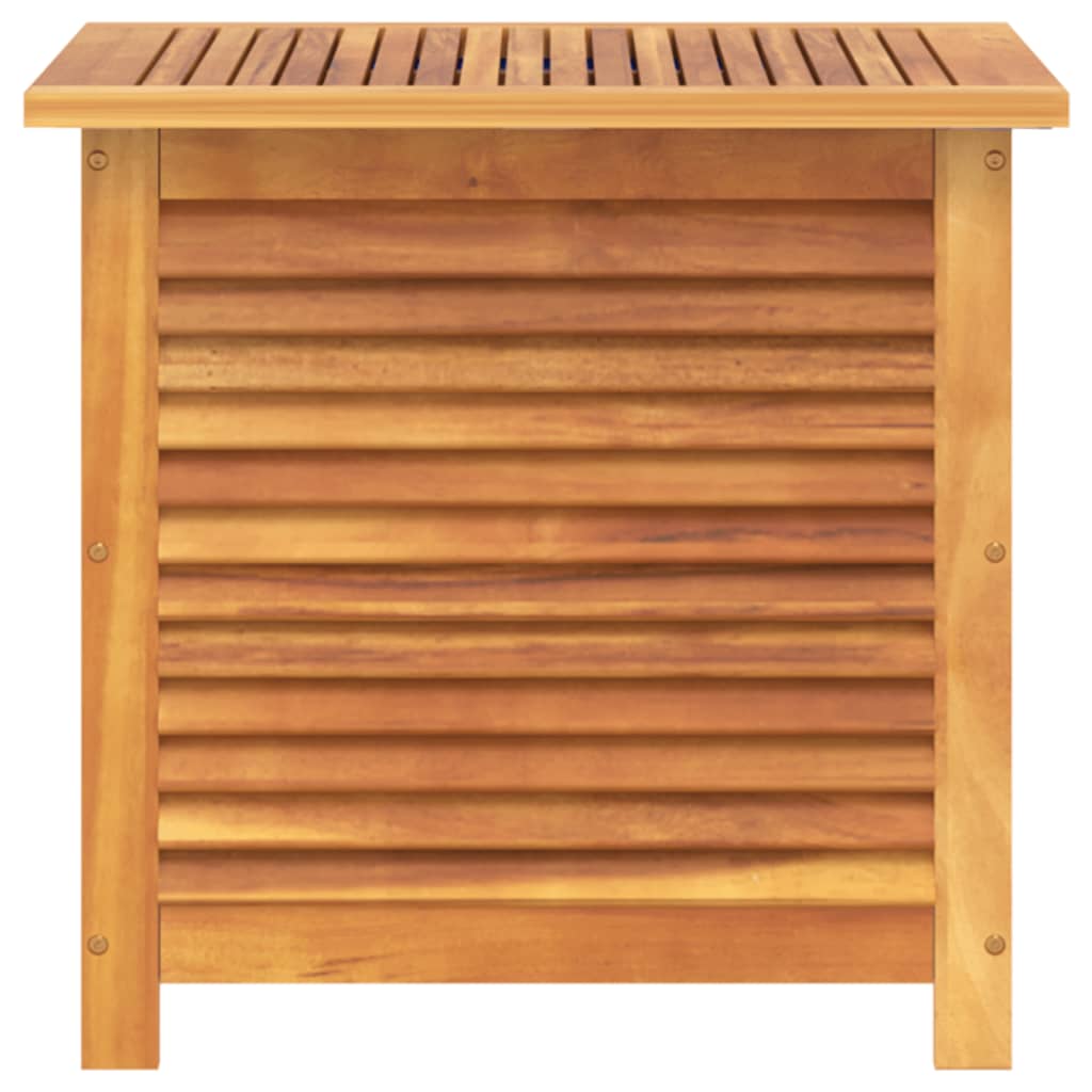 vidaXL Vrtna škatla za shranjevanje 60x50x56 cm trden akacijev les