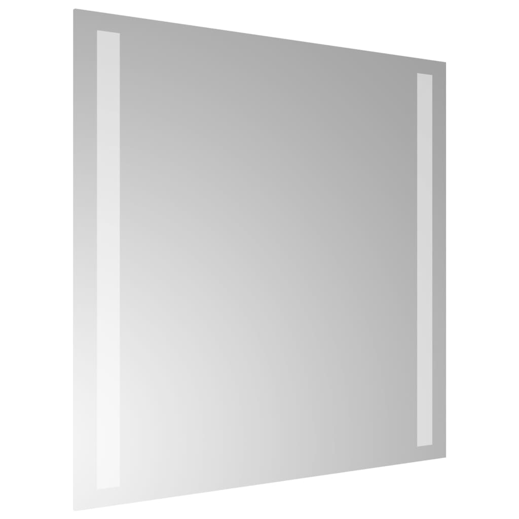 vidaXL LED kopalniško ogledalo 40x40 cm
