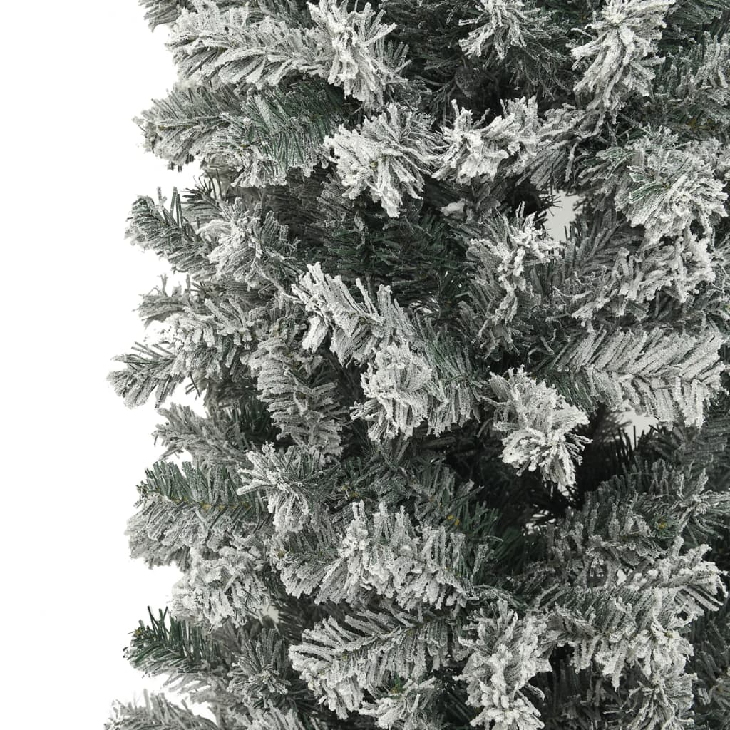 vidaXL Božični okrasni obok s snegom 240 cm