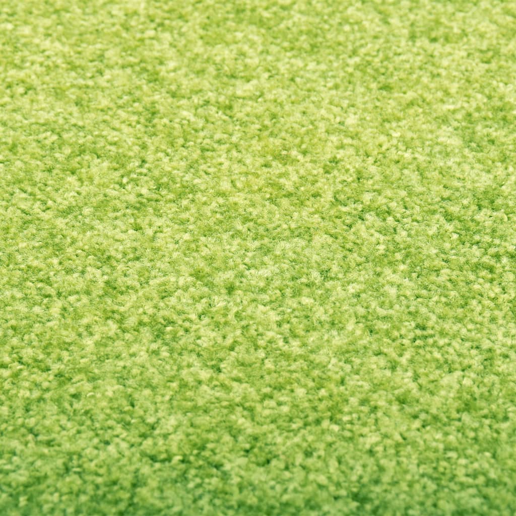 vidaXL Pralni predpražnik zelen 90x120 cm