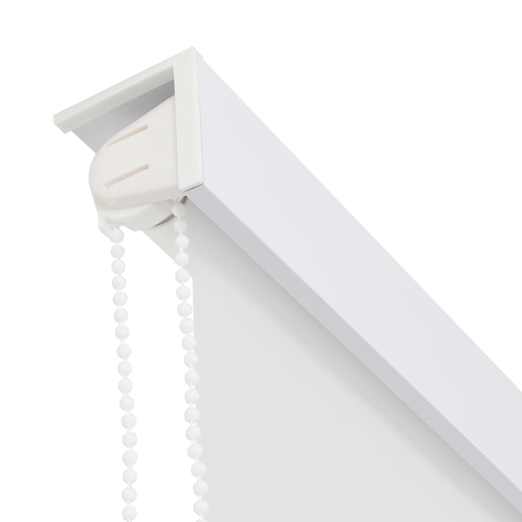 vidaXL Rolo zavesa za prho 80x240 cm bela