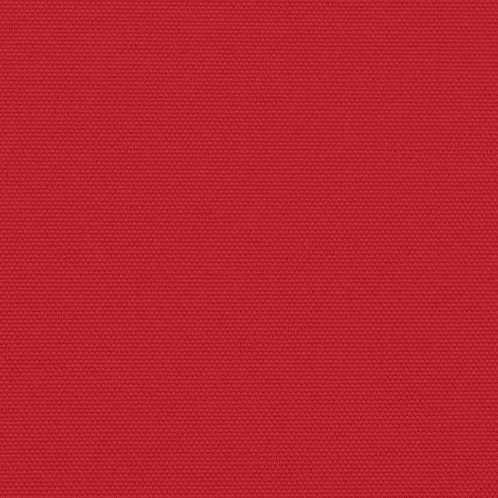 vidaXL Zložljiva stranska tenda rdeča 140x500 cm