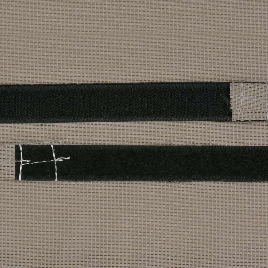 vidaXL Vzglavnik za ležalnik taupe 40x7,5x15 cm iz tekstila