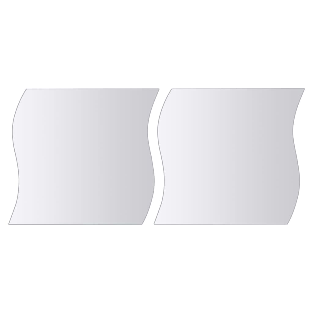 vidaXL 16 kosov zrcalnih ploščic več oblik steklo