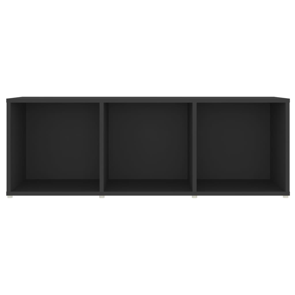 vidaXL TV omarice 4 kosi sive 107x35x37 cm iverna plošča