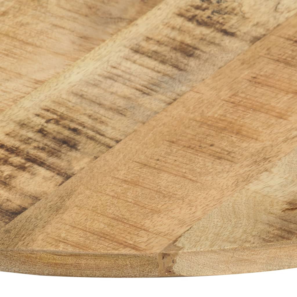 vidaXL Mizna plošča iz trdnega mangovega lesa okrogla 15-16 mm 80 cm