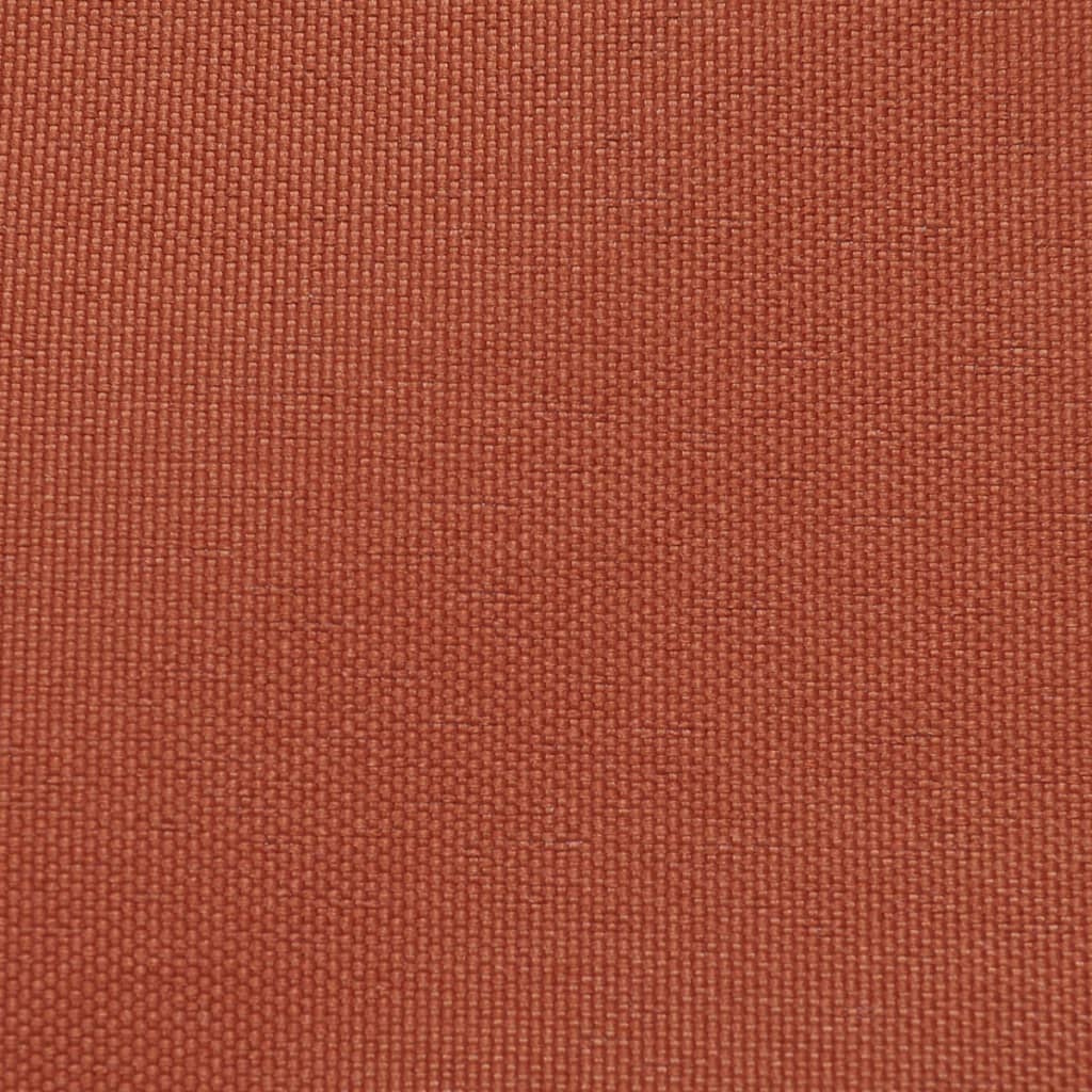 vidaXL Senčno jadro oksford tekstil pravokotno 2x4 m terakota