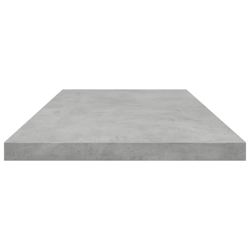 vidaXL Dodatne police za omaro 4 kosi betonsko sive 80x20x1,5 cm