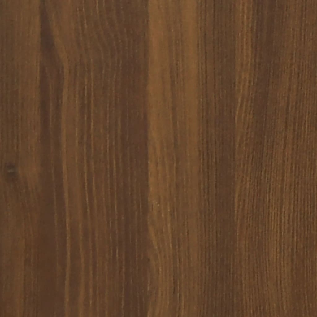 vidaXL Spodnja omarica s predalom rjavi hrast 30x46x81,5 cm inž. les