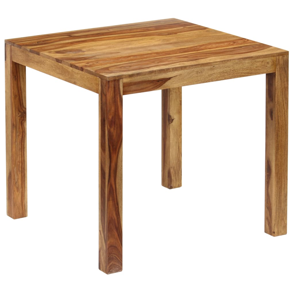 vidaXL Jedilna miza iz trdnega palisandra 82x80x76 cm