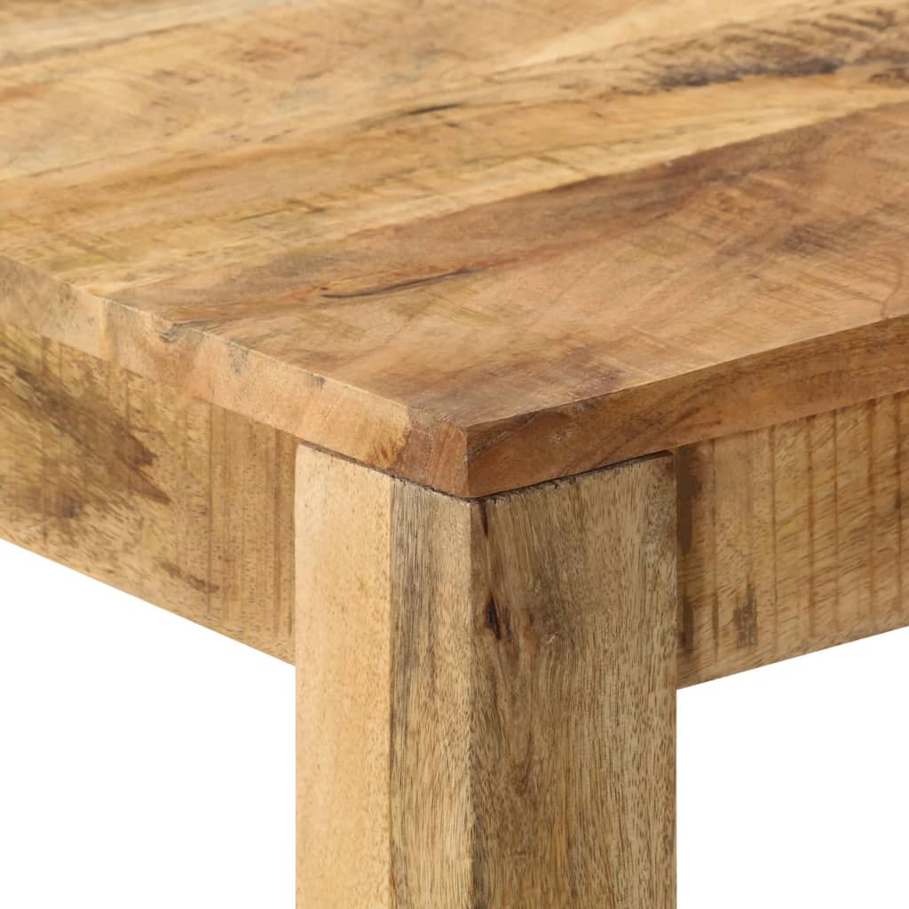 vidaXL Jedilna miza iz trdnega mangovega lesa 82x80x76 cm