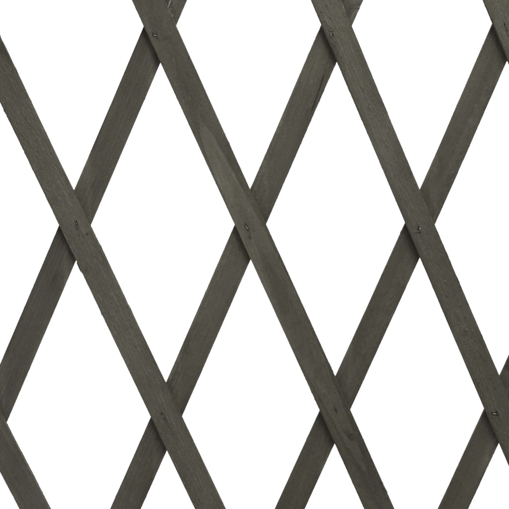vidaXL Vrtna mrežasta ograja siva 180x100 cm les jelke