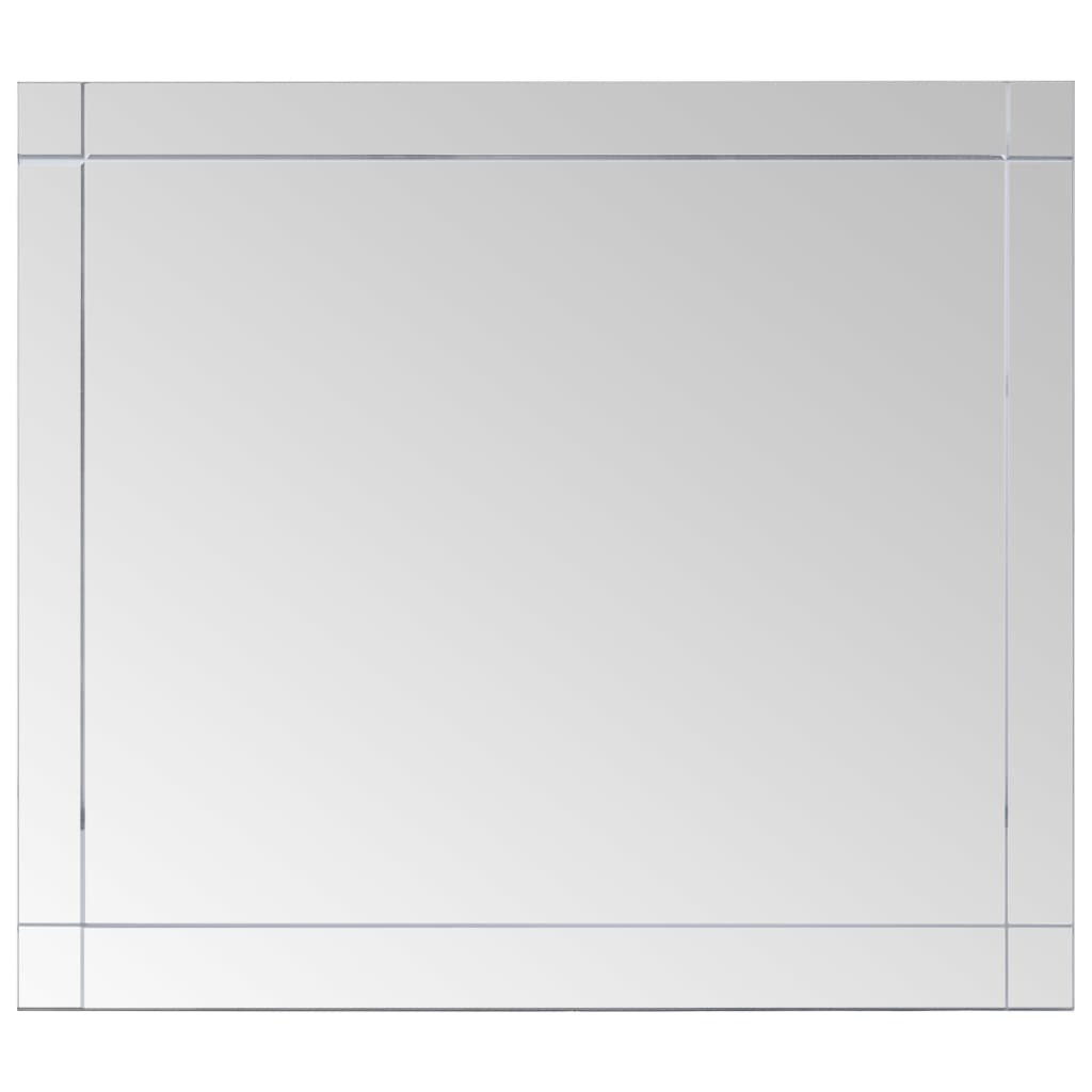 vidaXL Stensko ogledalo 100x60 cm steklo