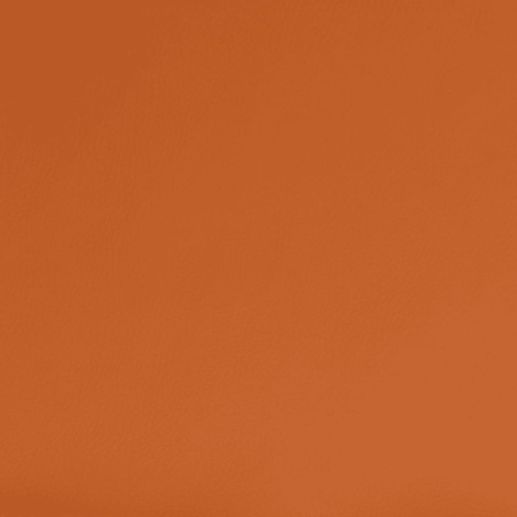 vidaXL Stolček za noge temno siv in oranžen 45x29,5x39 cm
