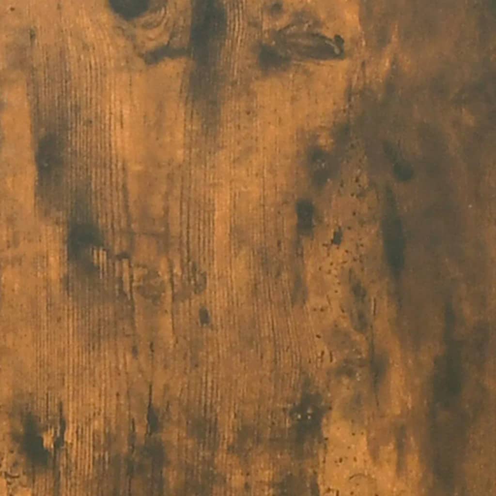 vidaXL Kopalniška omarica dim. hrast 30x30x183,5 cm inženirski les