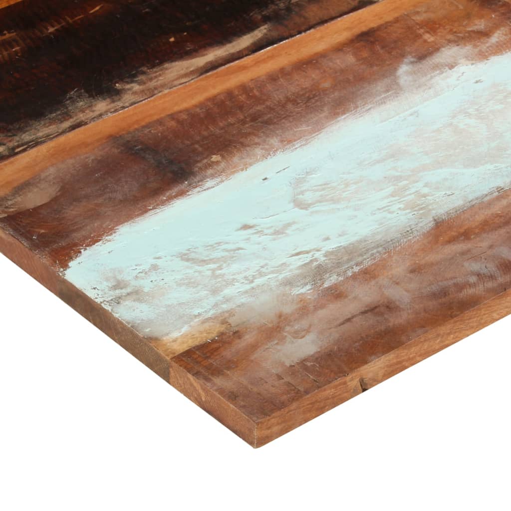 vidaXL Kvadratna mizna plošča 80x80 cm 25-27 mm trden predelan les