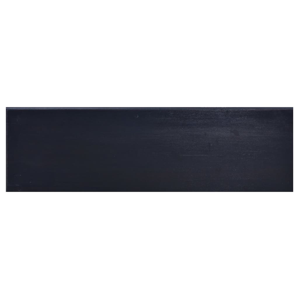vidaXL TV omarica barva svetlo črne kave 100x30x45 cm trden mahagonij