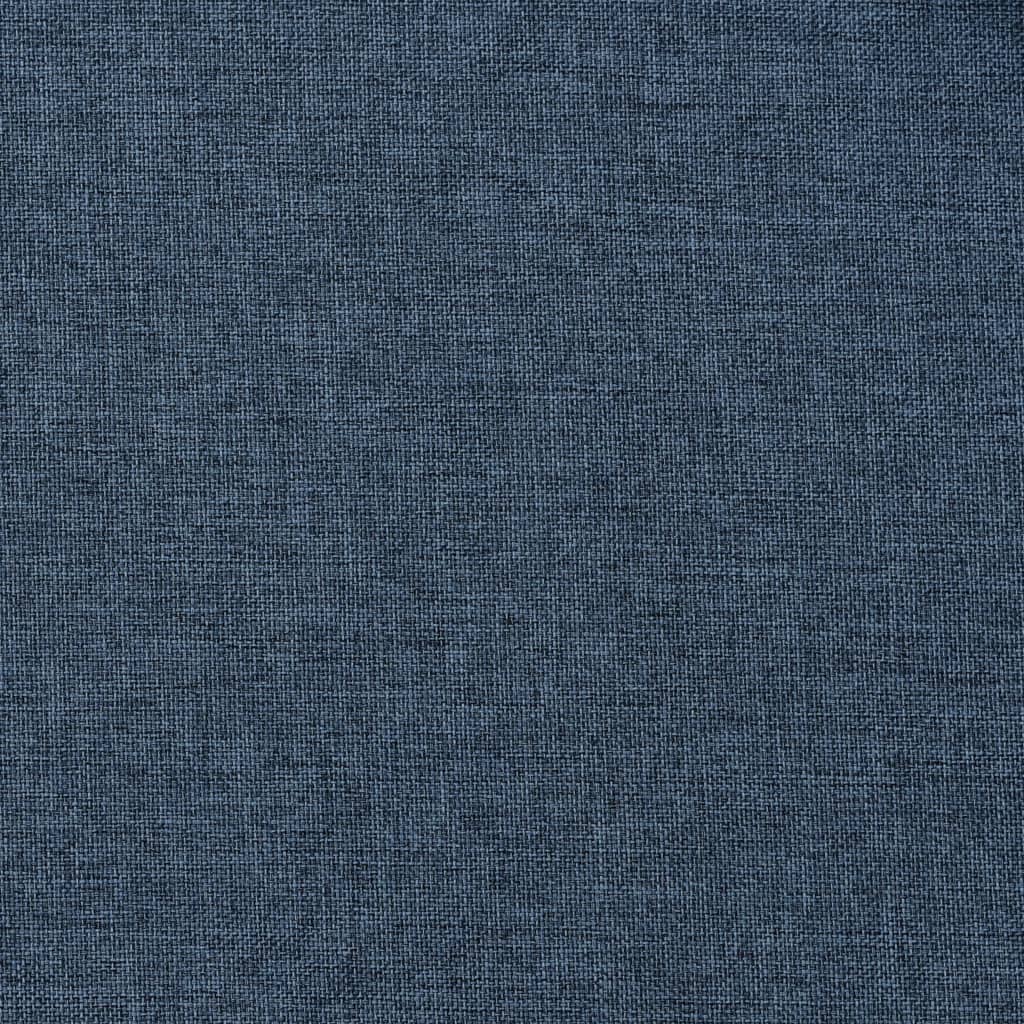 vidaXL Zatemnitvene zavese z obročki 2 kosa modre 140x225 cm