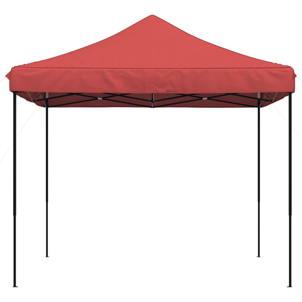 vidaXL Zložljivi pop-up šotor za zabave bordo 292x292x315 m
