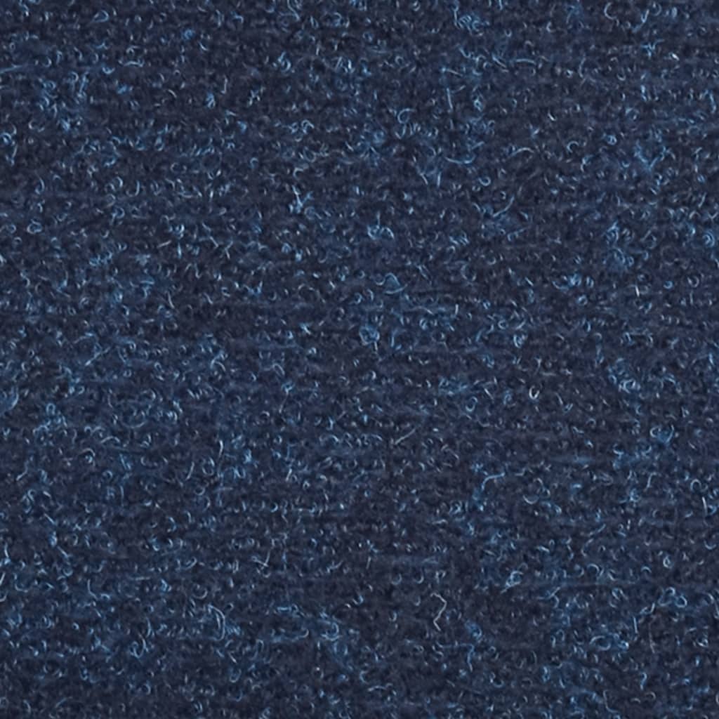 vidaXL Samolepilne preproge za stopnice 5 kosov mor. modre 56x17x3 cm