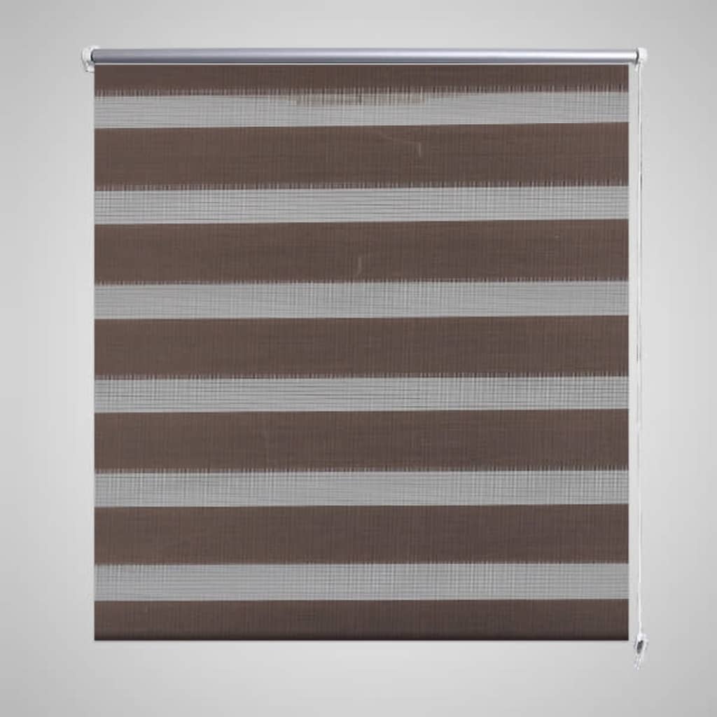 Črtasti Zebra Rolo / Senčilo velikost 120 x 230 cm Kavna barva