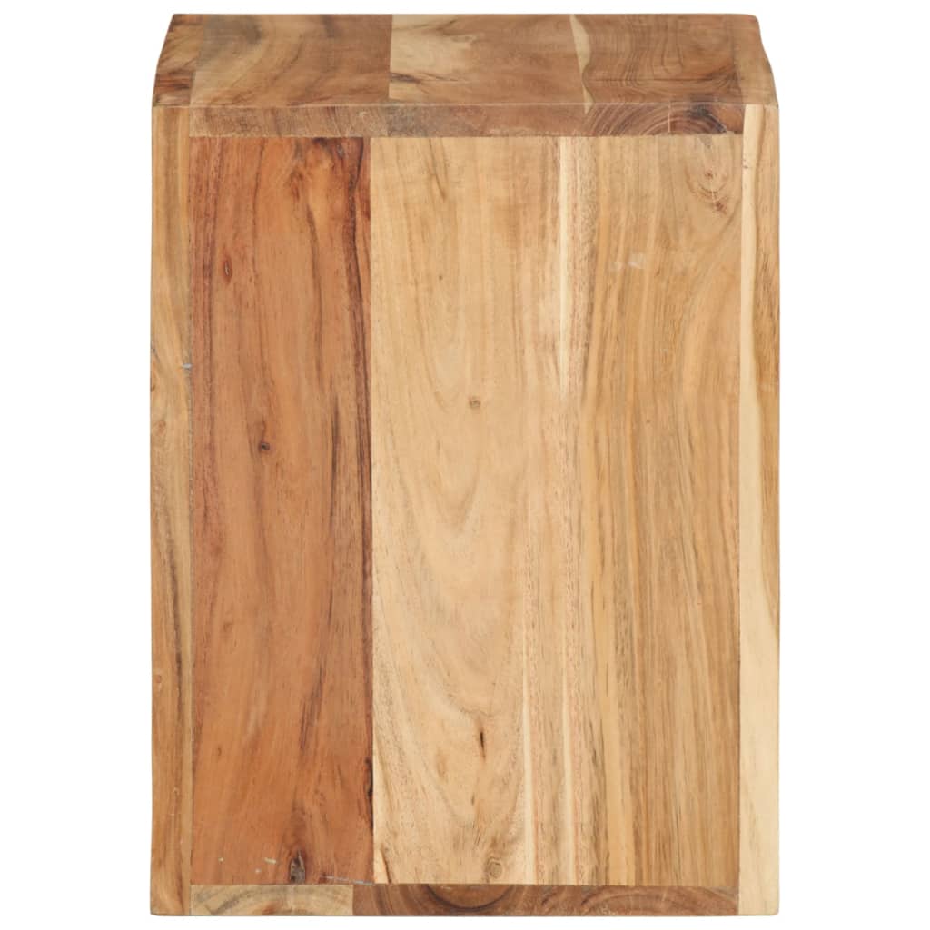vidaXL Stolček 40x30x40 cm trden akacijev les