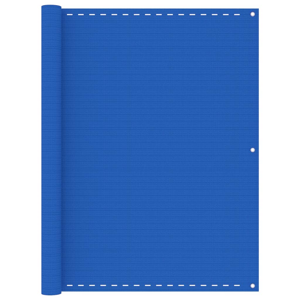 vidaXL Balkonsko platno modro 120x600 cm HDPE